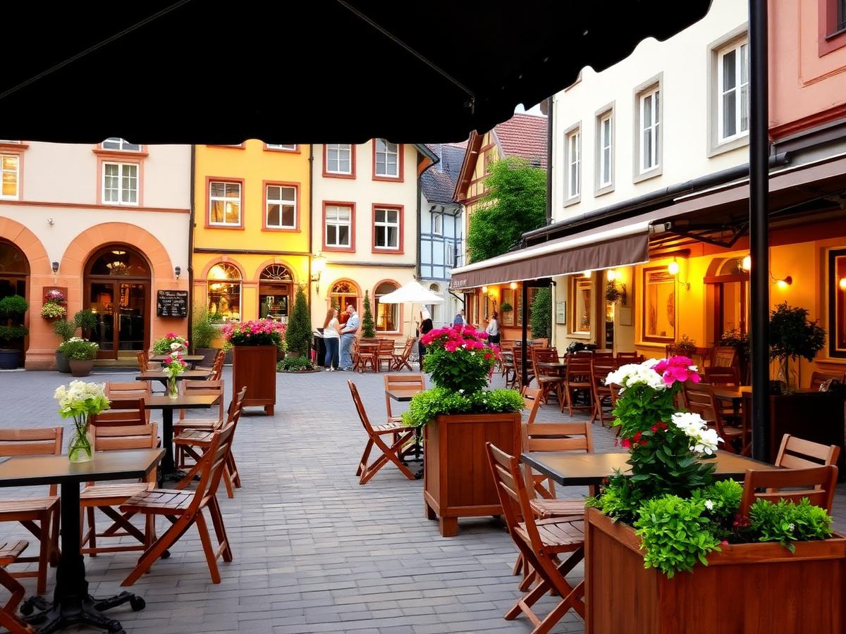 Terrasse im Freien